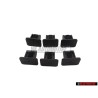 6x Original VW Headlining Headliner Retainer Trim Clip Strip - 357867646 9B9
