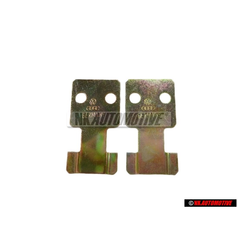 2x Original VW Support Plate For Guide - 411877489