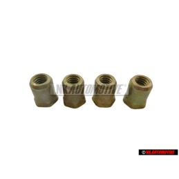 4x Original VW Threaded Rivet - 443877437A