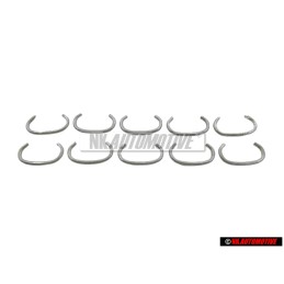 10x Original VW Clip - N 0152611