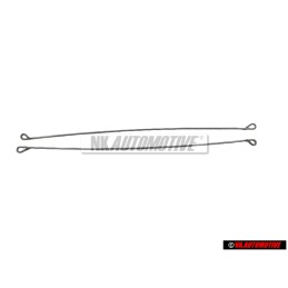 2x Original VW Upholstery Wire - N 90162606