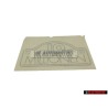 Original VW '10 MILLIONEN' Rear Boot Decal Sticker - 191853750J YG9