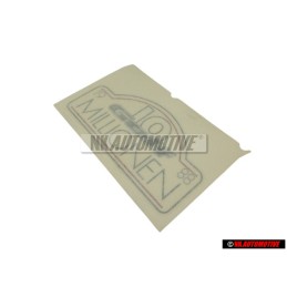 Original VW '10 MILLIONEN' Rear Boot Decal Sticker - 191853750J YG9