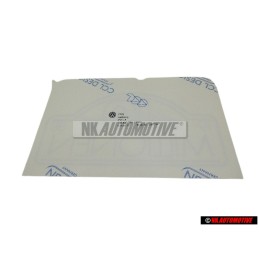 Original VW '10 MILLIONEN' Rear Boot Decal Sticker - 191853750J YG9