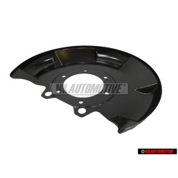 Original VW Front Brake Disc Cover Back Plate Splash Shield - 171615311
