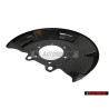 Original VW Front Brake Disc Cover Back Plate Splash Shield - 171615311