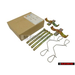 Original VW Front Brake Pads Securing Parts Repair Kit - 861698445
