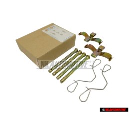 Original VW Front Brake Pads Securing Parts Repair Kit - 861698445