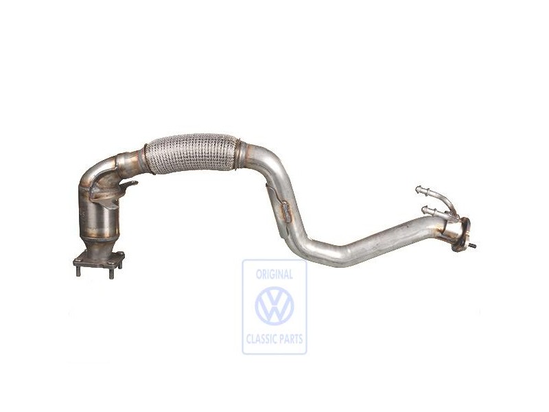 Original VW Exhaust Pipe With Pre-Catalyst - 1K0254301 X