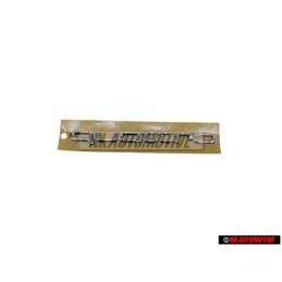 Original Audi QUATTRO Rear Boot Badge Emblem Chrome - 8A0853737C 2ZZ