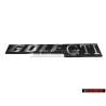 Original VW GOLF GTI Rear Badge Emblem Brushed Silver - 171853687K EG8