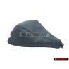 Original AUDI Gearshift Lever Trim (leatherette) Black - 893711110B A21