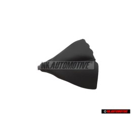 Original AUDI Gearshift Lever Trim (leatherette) Black - 893711110B A21