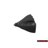 Original AUDI Gearshift Lever Trim (leatherette) Black - 893711110B A21