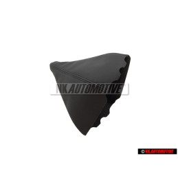 Original AUDI Gearshift Lever Trim (leatherette) Black - 893711110B A21
