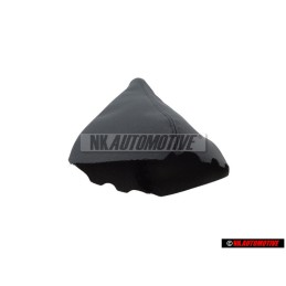 Original AUDI Gearshift Lever Trim (leatherette) Black - 893711110B A21