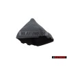 Original AUDI Gearshift Lever Trim (leatherette) Black - 893711110B A21