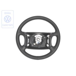 Original VW Steering Wheel (Leather) Black - 155419091 AFL