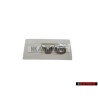 Original VW V6 Rear Boot Badge Emblem Chrome - 022853675