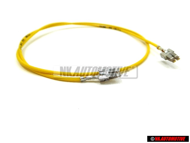 Original VW 1 Set Single Wires Each With 2 Contacts - 000979135E