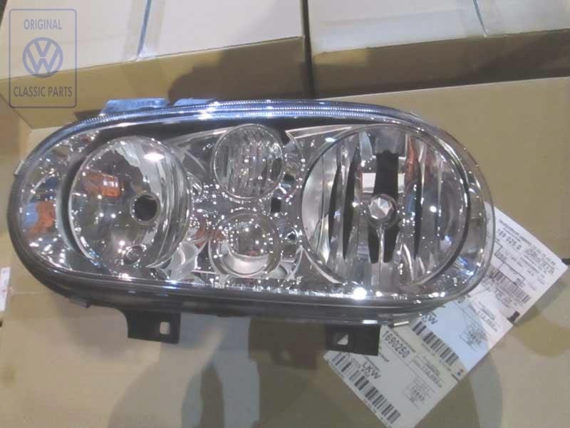 Original VW Halogen Twin Headlights - 1J0941017B