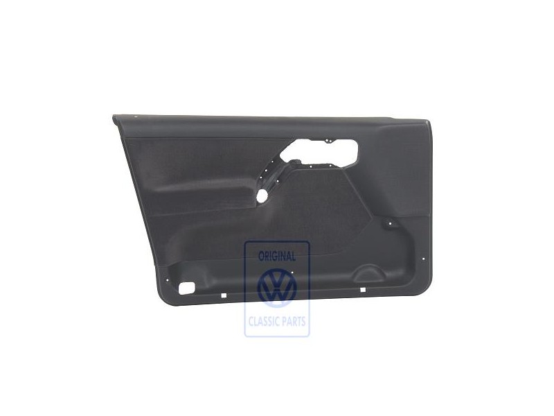 Original VW Door Panel Trim (Cloth) Black - 1H4867011BMBKU