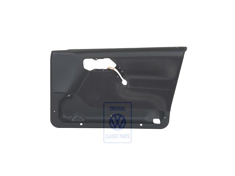 Original VW Door Panel Trim (Cloth) Black - 1H4867012BKBKU