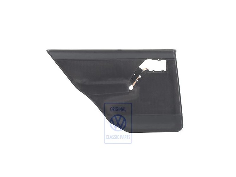 Original VW Door Panel Trim (Cloth) Black - 1H4867211DDBKU