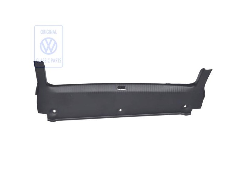 Original VW Cover For Lock Carrier Black - 1H5863459 B41