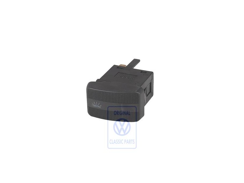 Original VW Switch For Inner Light Satin Black - 1H5959561 01C