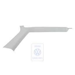 Original VW D-Pillar Trim Grey Blue - 1H9867245 H50
