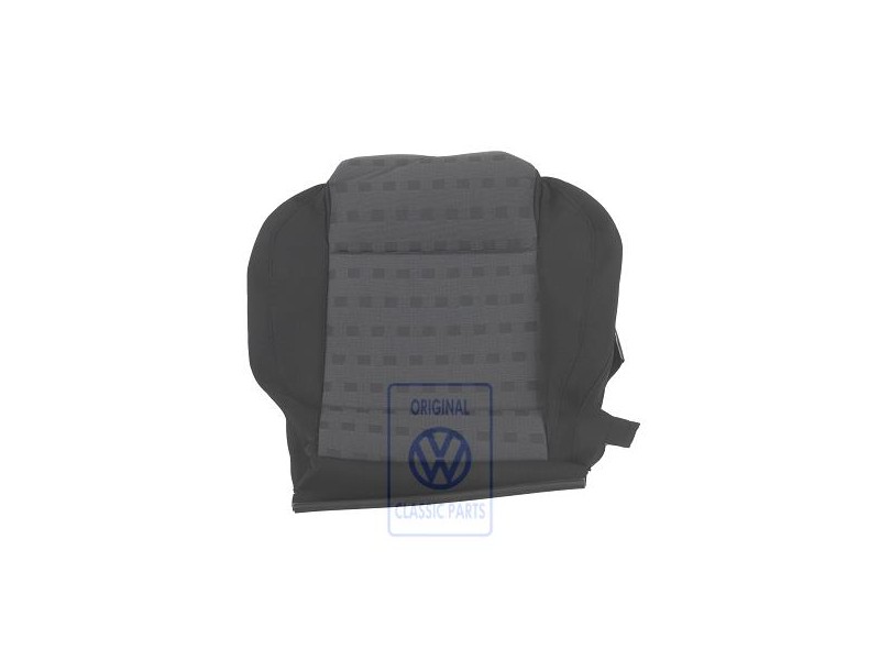 Original VW Seat Covering (Fabric) Black - 1J0881405CAMPG