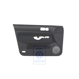 Original VW Door Panel Trim Cloth Black/Black - 1J4867011CKRAQ