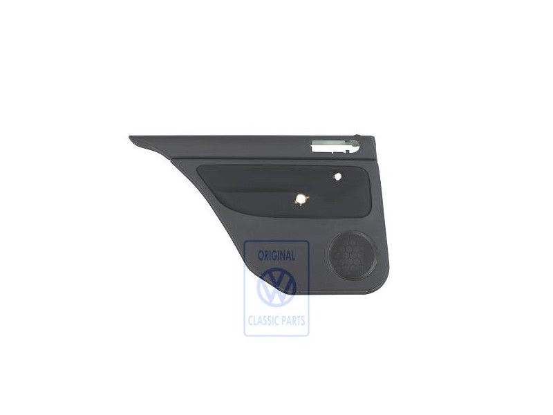 Original VW Door Panel Trim (Cloth) Black/Black - 1J5867211ADRAQ