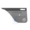 Original VW Door Panel Trim (Leather) Black/Light Beige - 1J5867211BGLKY