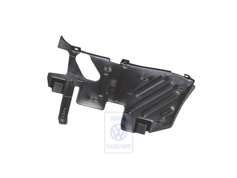 Original VW Cover Under Dashboard Satin Black - 1J2863082A B41