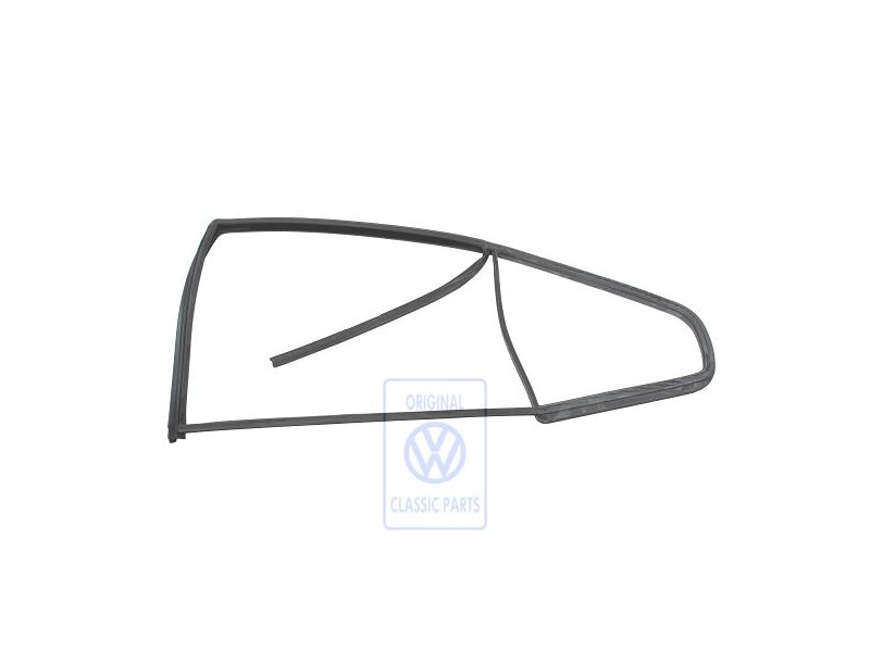 Original VW Window Guide Satin Black - 1J5839431C B41