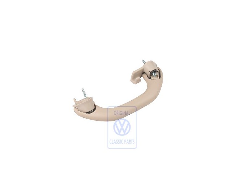 Original VW Grab Handle, Folding Light Beige - 1J5857607C 8YS