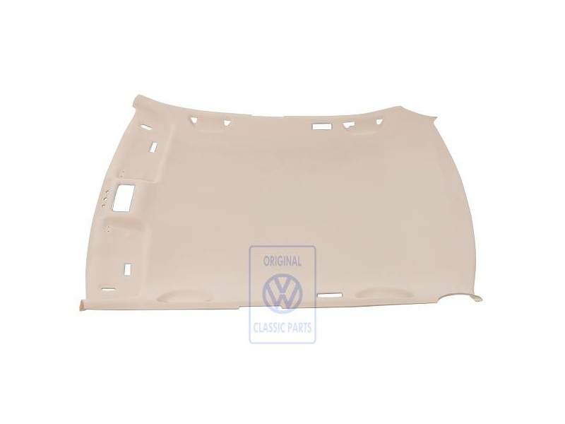 Original VW Moulded Headliner Light Beige - 1J5867501P 5PL