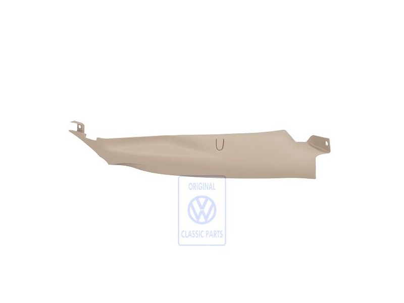 Original VW Wheel Housing Trim Light Beige - 1J5867766D Q70
