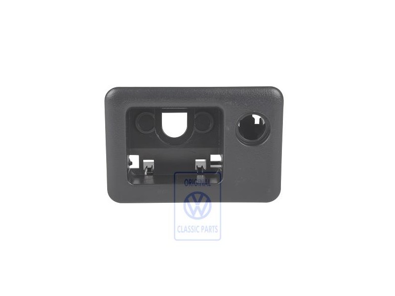 Original VW Rosette Satin Black - 1J5885784B B41