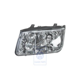 Original VW Halogen Twin Headlights With Halogen Fog Lights - 1J5941017BD