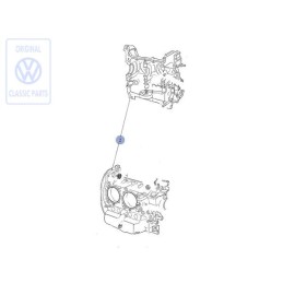 Original VW Crankcase Housing - 022101025K