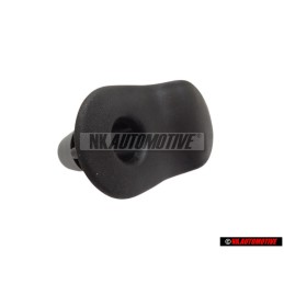 Original VW Rosette Satin Black - 1H0885747A B41