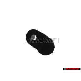 Original VW Rosette Satin Black - 1H0885747A B41