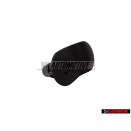 Original VW Rosette Satin Black - 1H0885747A B41
