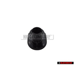 Original VW Rosette Satin Black - 1H0885747A B41