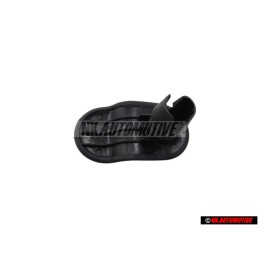 Original VW Rosette Satin Black - 1H0885747A B41