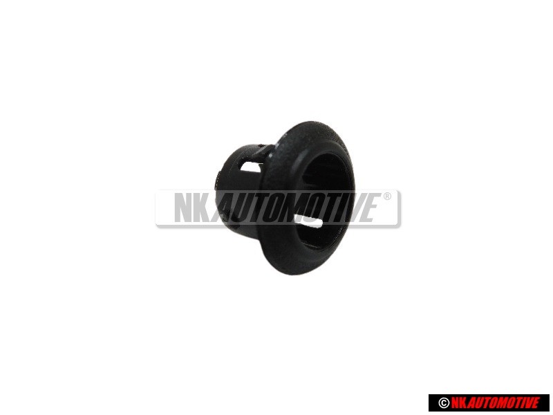 Original VW Rosette Satin Black - 321837355 01C