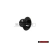 Original VW Rosette Satin Black - 321837355 01C